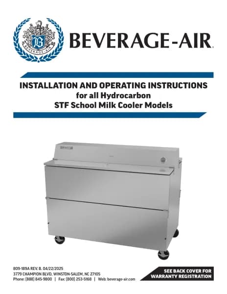 Beverage-Air Forced Air STF58HC-1-S