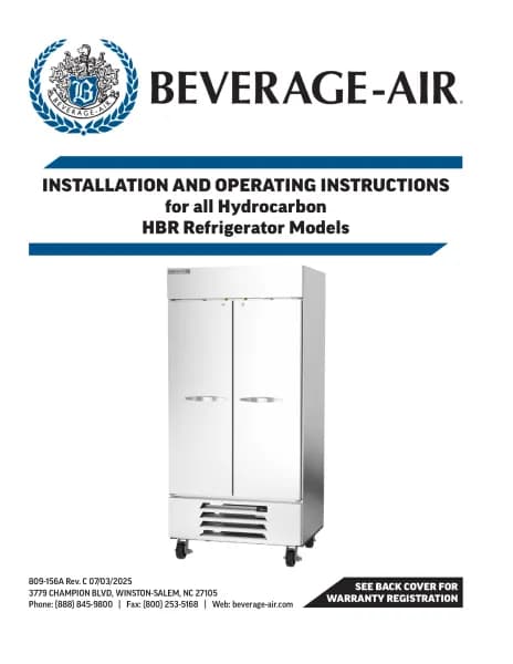 Beverage-Air Horizon HBR44HC-1-G