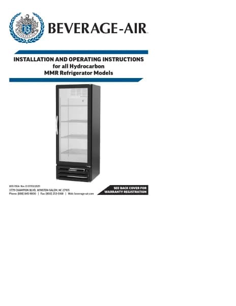 Beverage-Air MarketMax MMR23HC-1-B-IQ