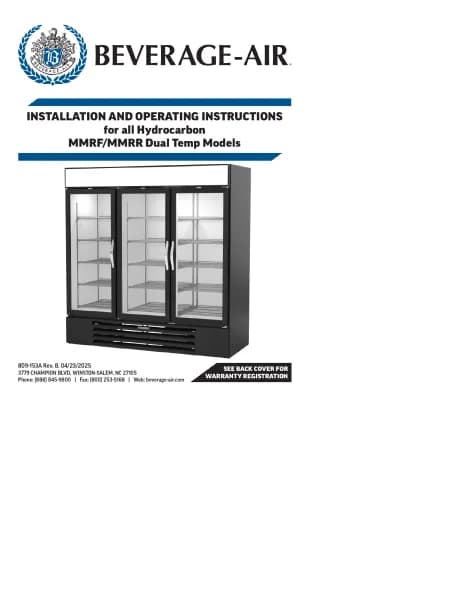 Beverage-Air MarketMax MMR45HC-1-W