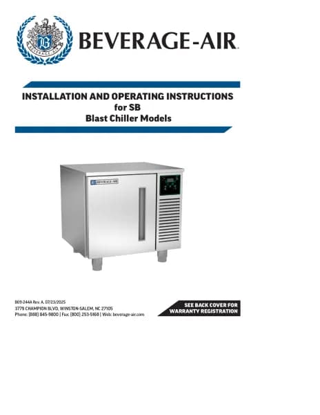 Beverage-Air SB-031-RA-HC