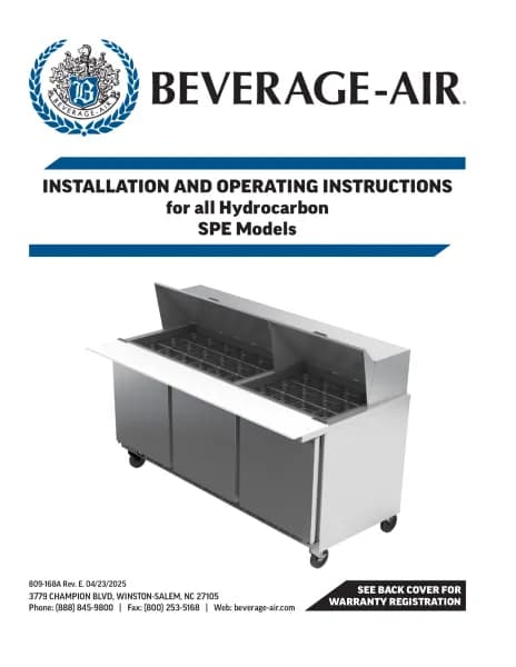 Beverage-Air SPE27HC-SNZ