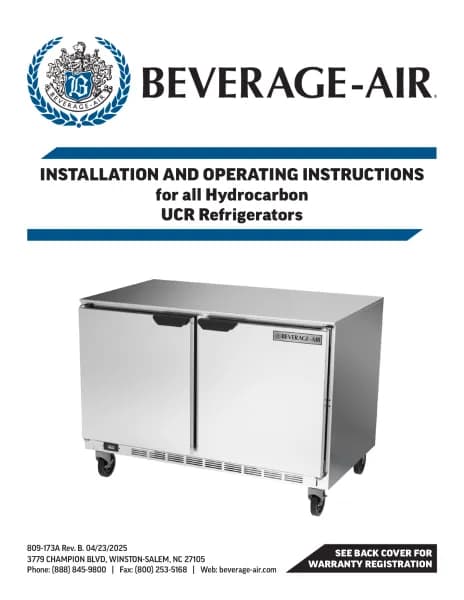 Beverage-Air UCRD119AHC-8