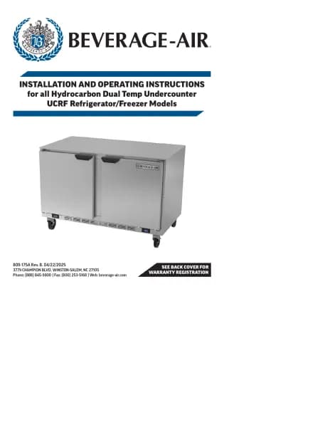 Beverage-Air UCRF48AHC