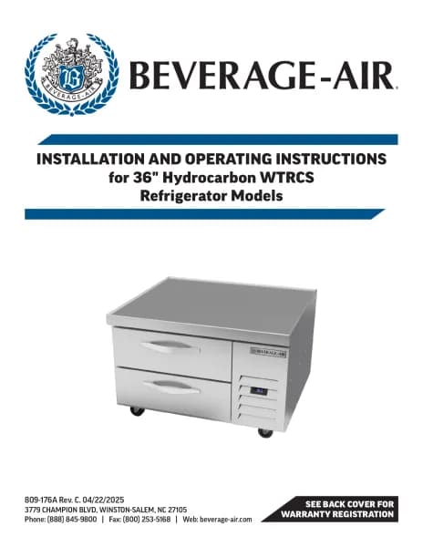 Beverage-Air WTRCS36HC-48