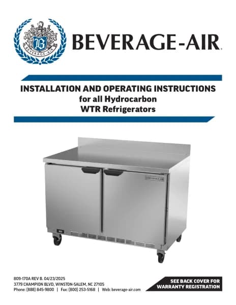 Beverage-Air WTRD93AHC-6