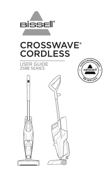 Bissell CrossWave Cordless 2588F