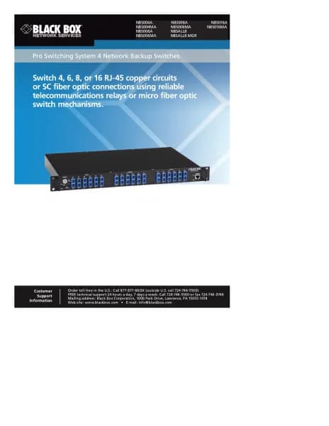 Black Box NBSALL8MGR