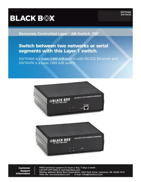 Black Box SW1046A