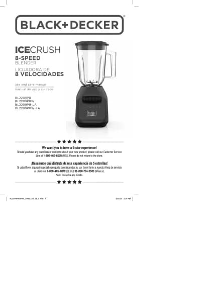 Black Decker BL2209PB