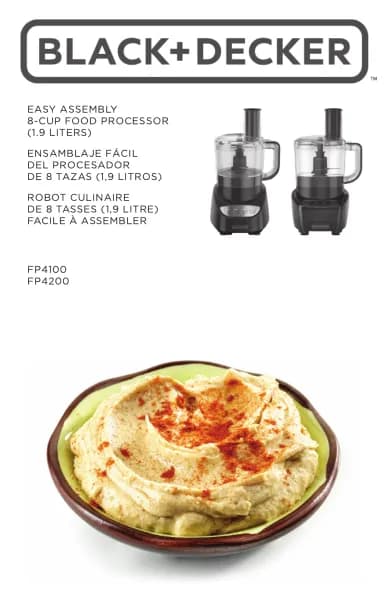 Black Decker Easy FP4100B