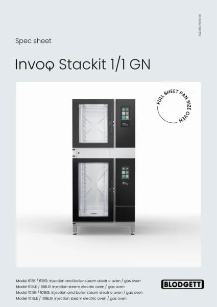 Blodgett INVOQ 61BE/101BE