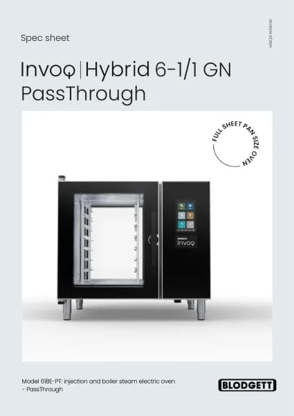Blodgett INVOQ 61BE-PT