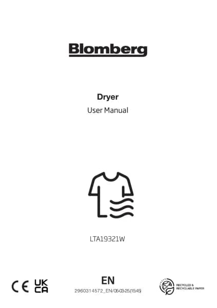 Blomberg LTA19321W