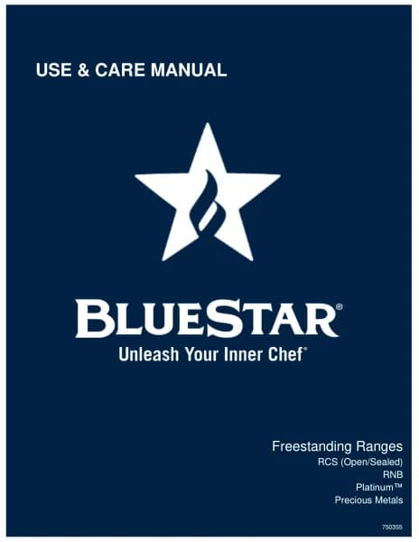 BlueStar RCS36SBV2LPLT