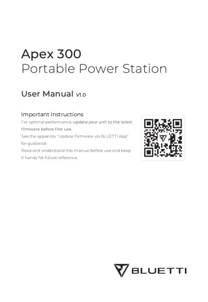 Bluetti Apex 300