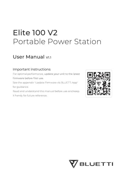 Bluetti Elite 100 V2