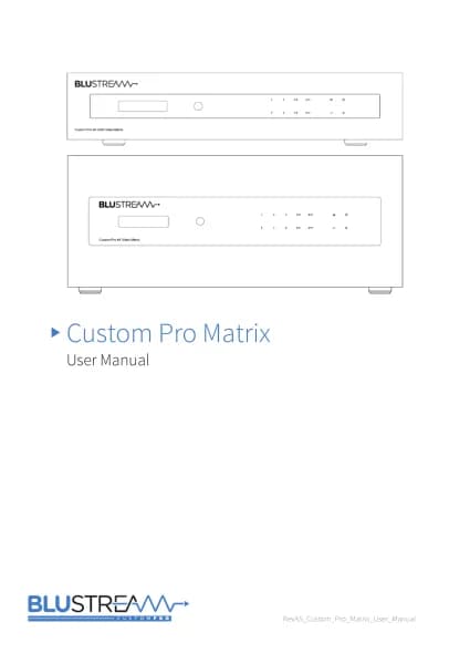 Blustream HDBaseT PRO88HBT100CS