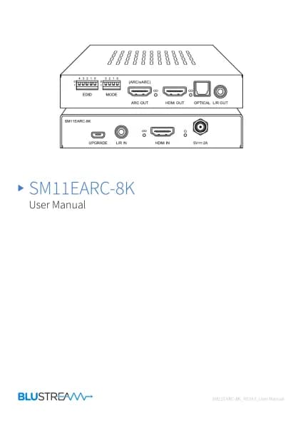 Blustream SM11EARC-8K
