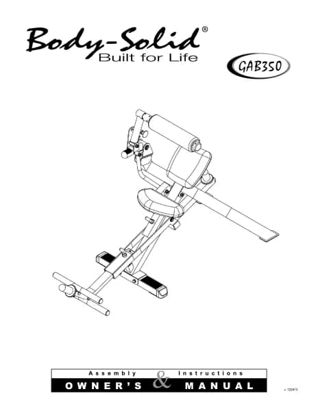 Body Solid GAB350
