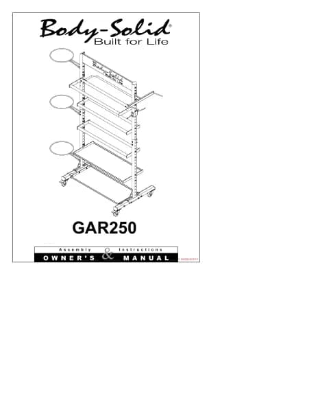 Body Solid GAR250