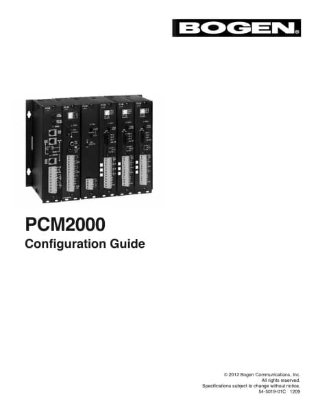 Bogen PCM2000