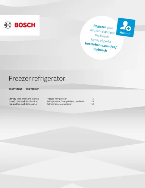 Bosch B36BT130NS