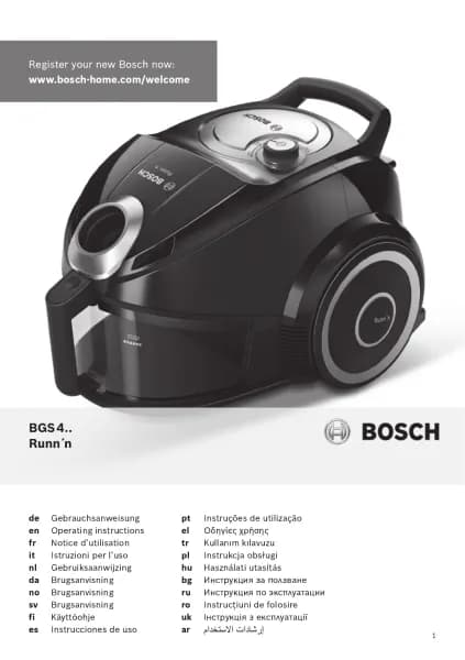 Bosch BGS42212