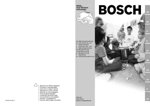 Bosch Ergomaxx BSG81885
