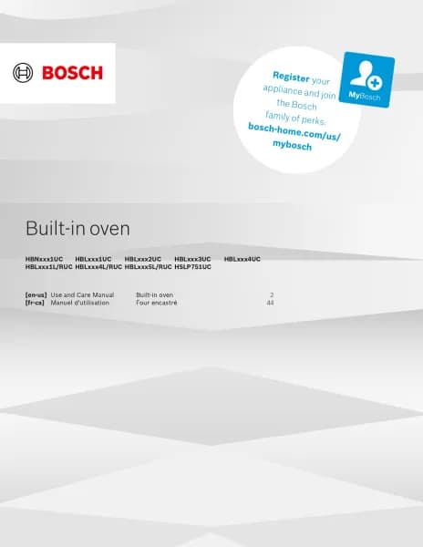 Bosch HBL5455RUC