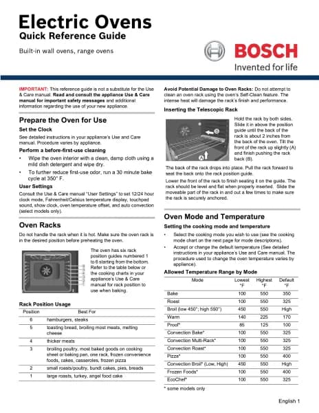 Bosch HBLP651RSS