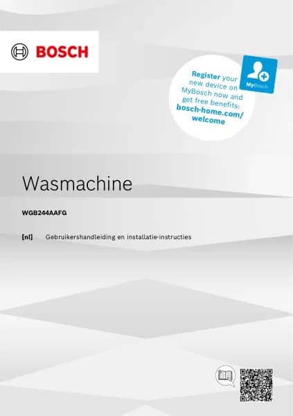 Bosch WGB244AAFG