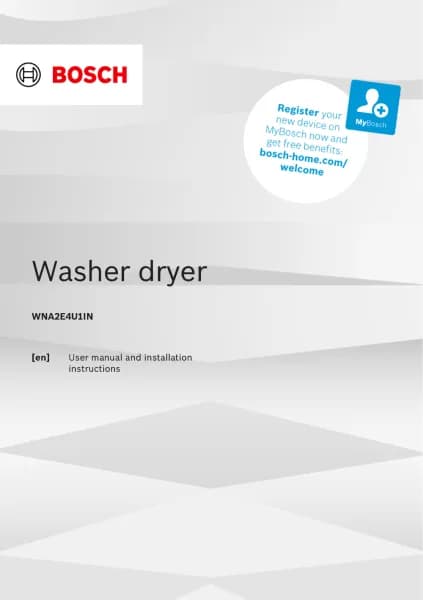 Bosch WNA2E4U1IN