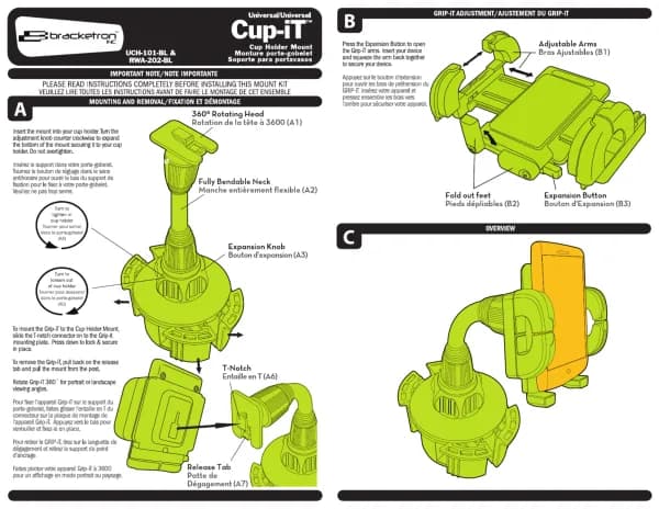 Bracketron Cup-iT UCH-101