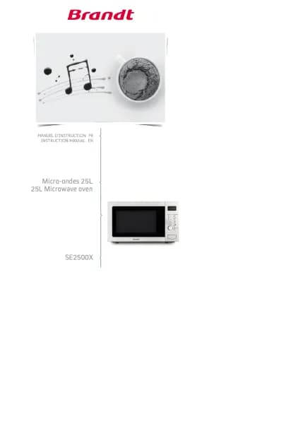 Brandt SE2500X