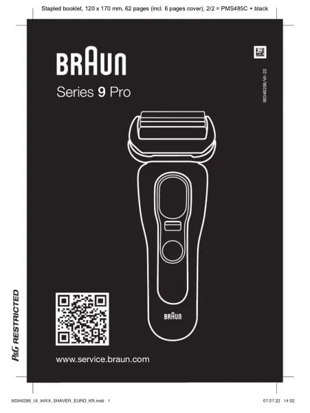 Braun Series 9 Pro 9466cc