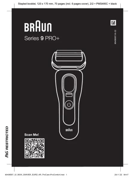 Braun Series 9 Pro+ 9590cc