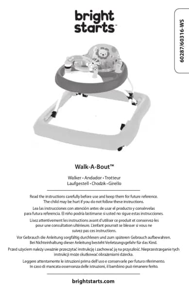 Bright Starts Walk-A-Bout