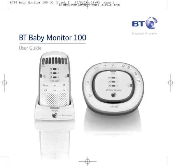 British Telecom Baby Monitor 100