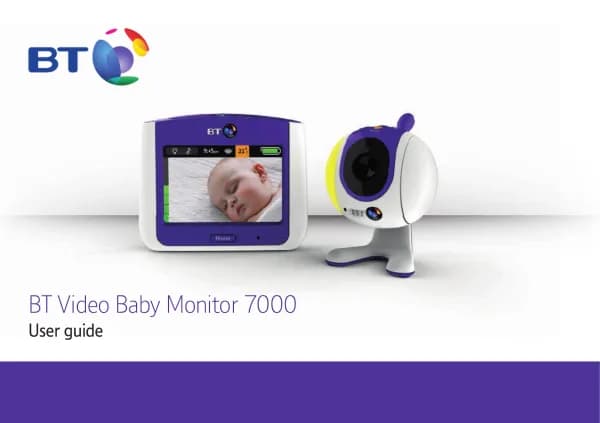British Telecom Video Baby Monitor 7000