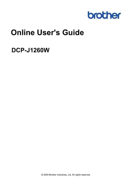 Brother DCP-J1260W