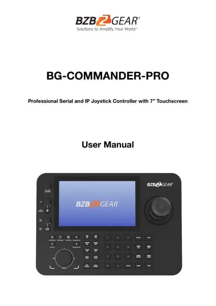 BZBGear BG-Commander-PRO