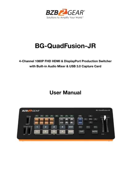 BZBGear BG-QuadFusion-JR