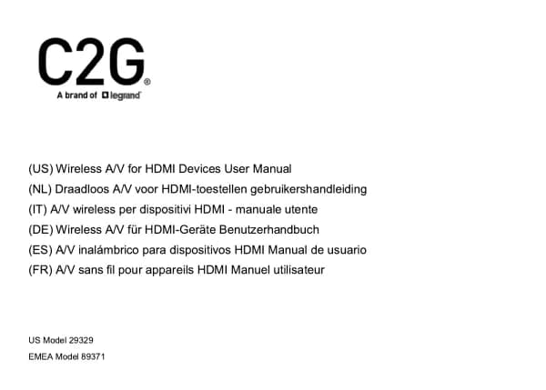 C2G 29329