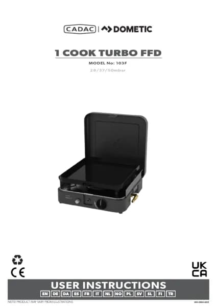 Cadac 1 Cook Turbo