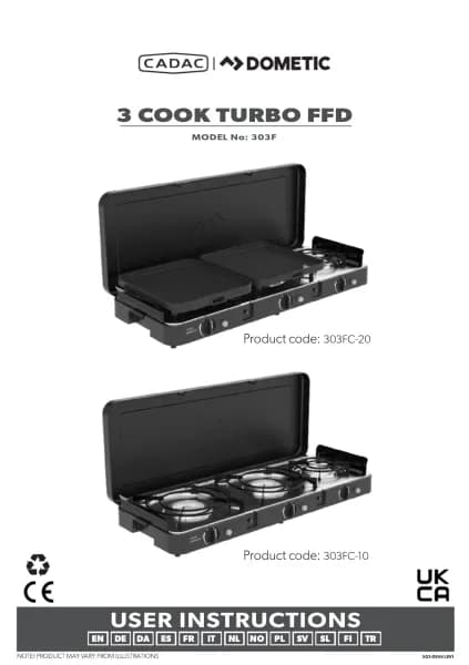 Cadac 3 Cook Turbo