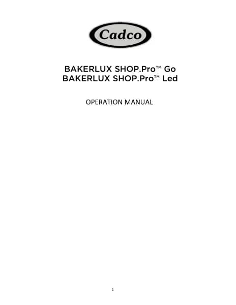 Cadco Bakerlux GO BLS-3HGD-2