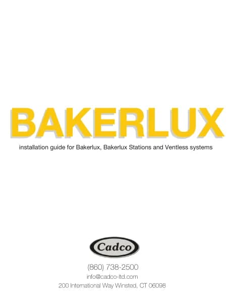 Cadco Bakerlux XAKHT-HCFS