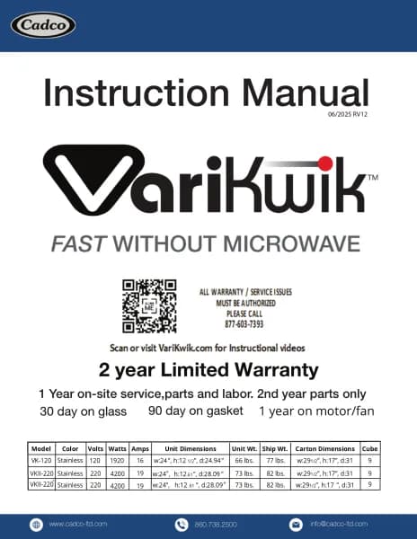 Cadco VariKwik CCP-VK