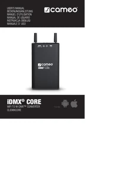 Cameo iDMX CORE